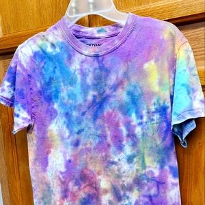 Homemade tye dyed t-shirt small